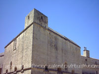 Castello di Acaya, sala quadrata